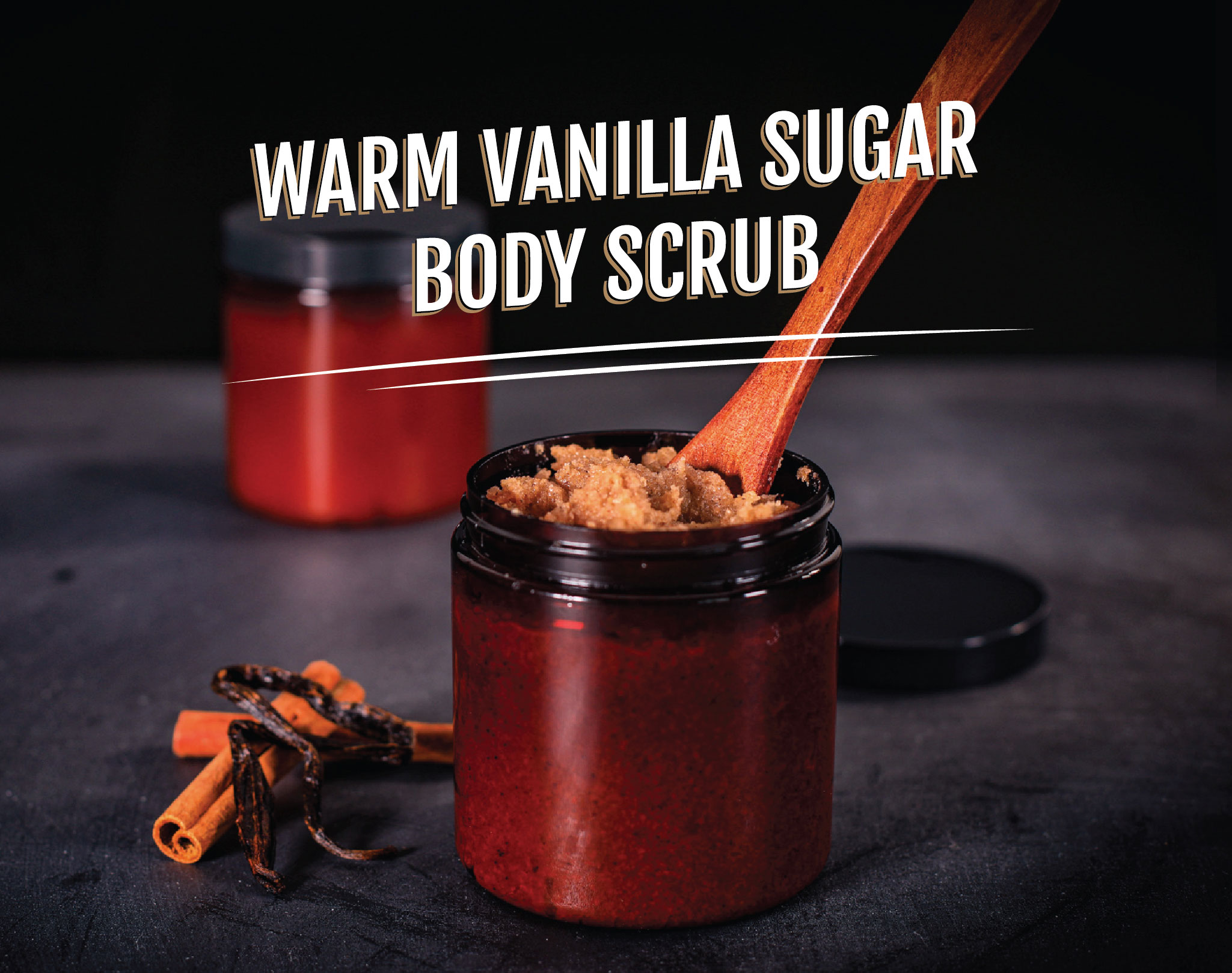 DIY Warm Vanilla Sugar Body Scrub - Essential Oil